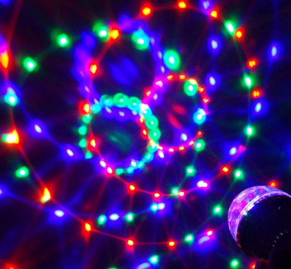 Rotating magic ball lights