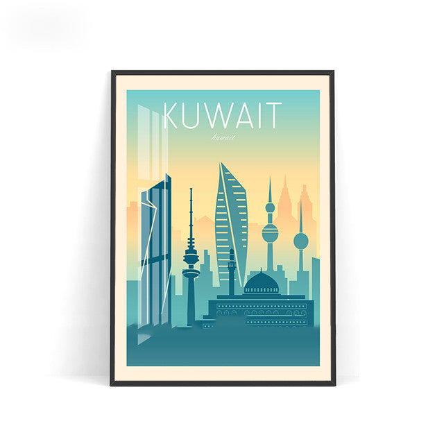 Fashion Travel Printing Posters