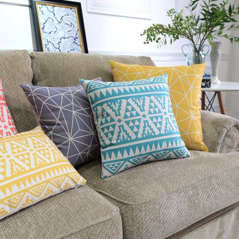 geometric Throw Pillows