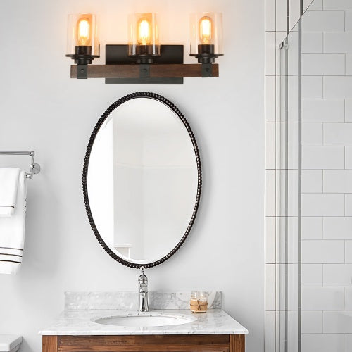 Rustic Bathroom Lamps