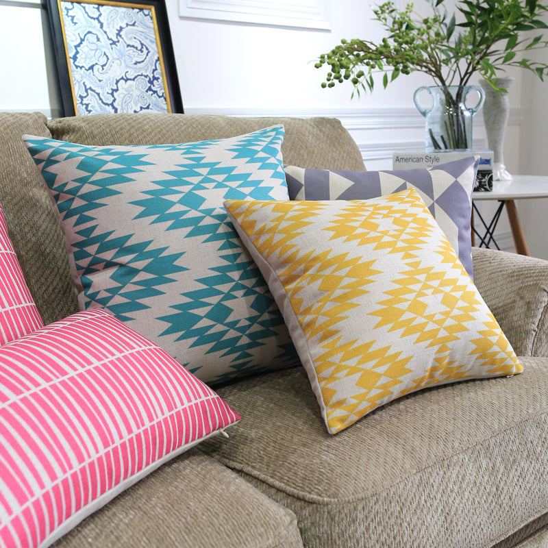 geometric Throw Pillows