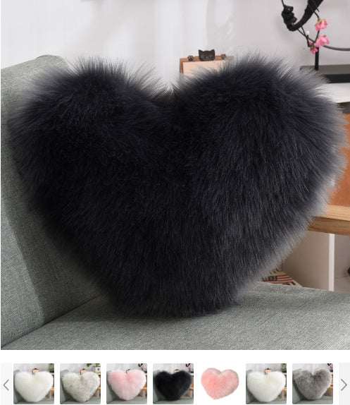 Heart Shape Long Plush